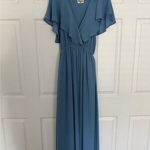 Show Me Your MuMu Sky Blue Maxi Dress